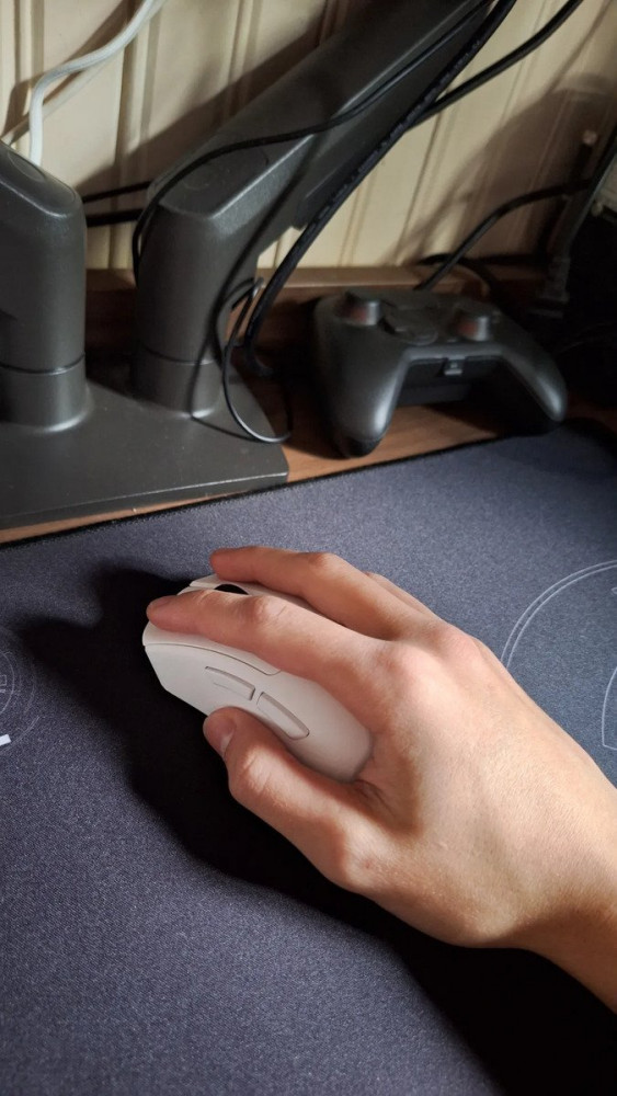Delux M900pro Mouse Sem Fio 8000Hz Branco