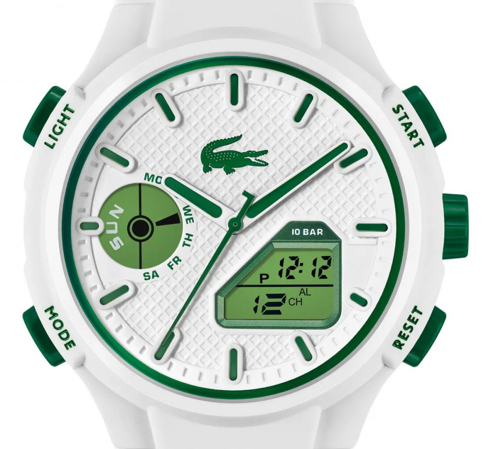 Relógio Lacoste LC33 Masculino Branco/Verde