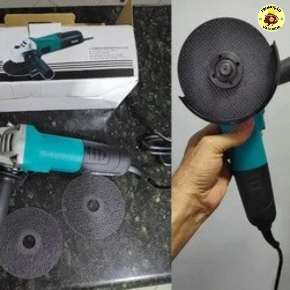 Esmerilhadeira Lixadeira Angular 880w 115mm Hanabi