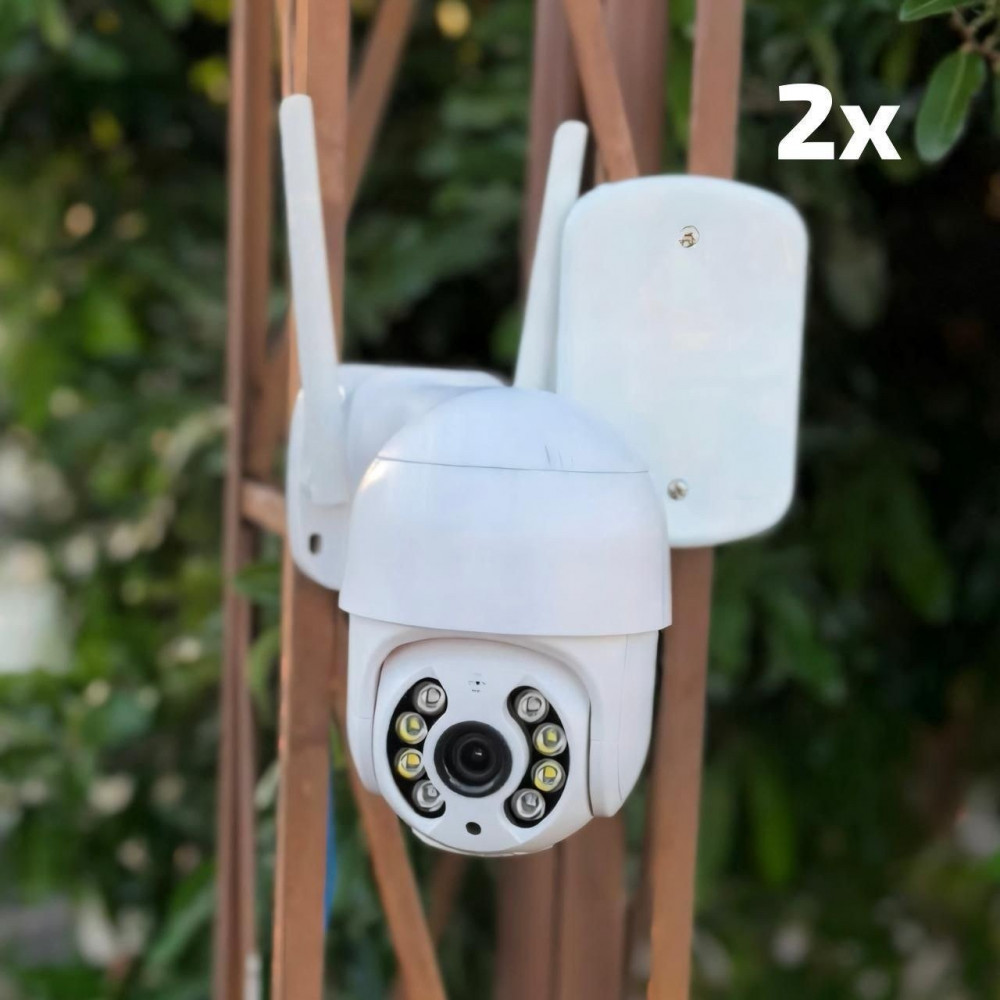 Kit 2 Câmeras IP WiFi iCSee
