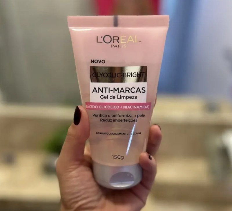 Gel de Limpeza Anti-marcas Glycolic-bright L'oreal Paris 150g