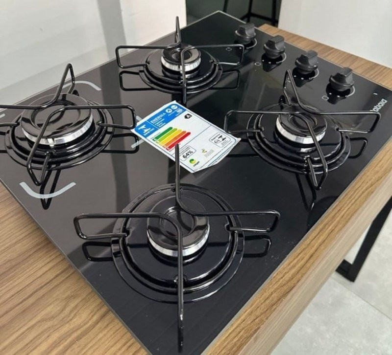 Fogão Cooktop 4 Bocas Bivolt Itatiaia Essencial