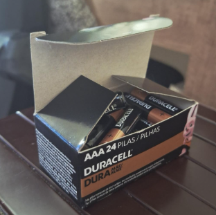 Duracell Pilhas Alcalinas AAA Pack com 24 Unidades