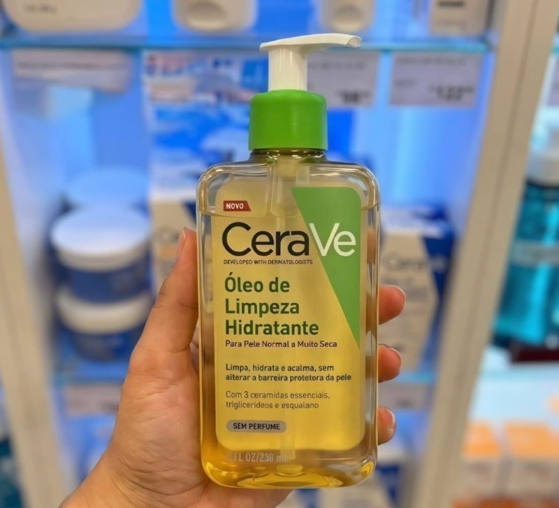 Óleo de Limpeza Facial Hidratante CeraVe 236ml