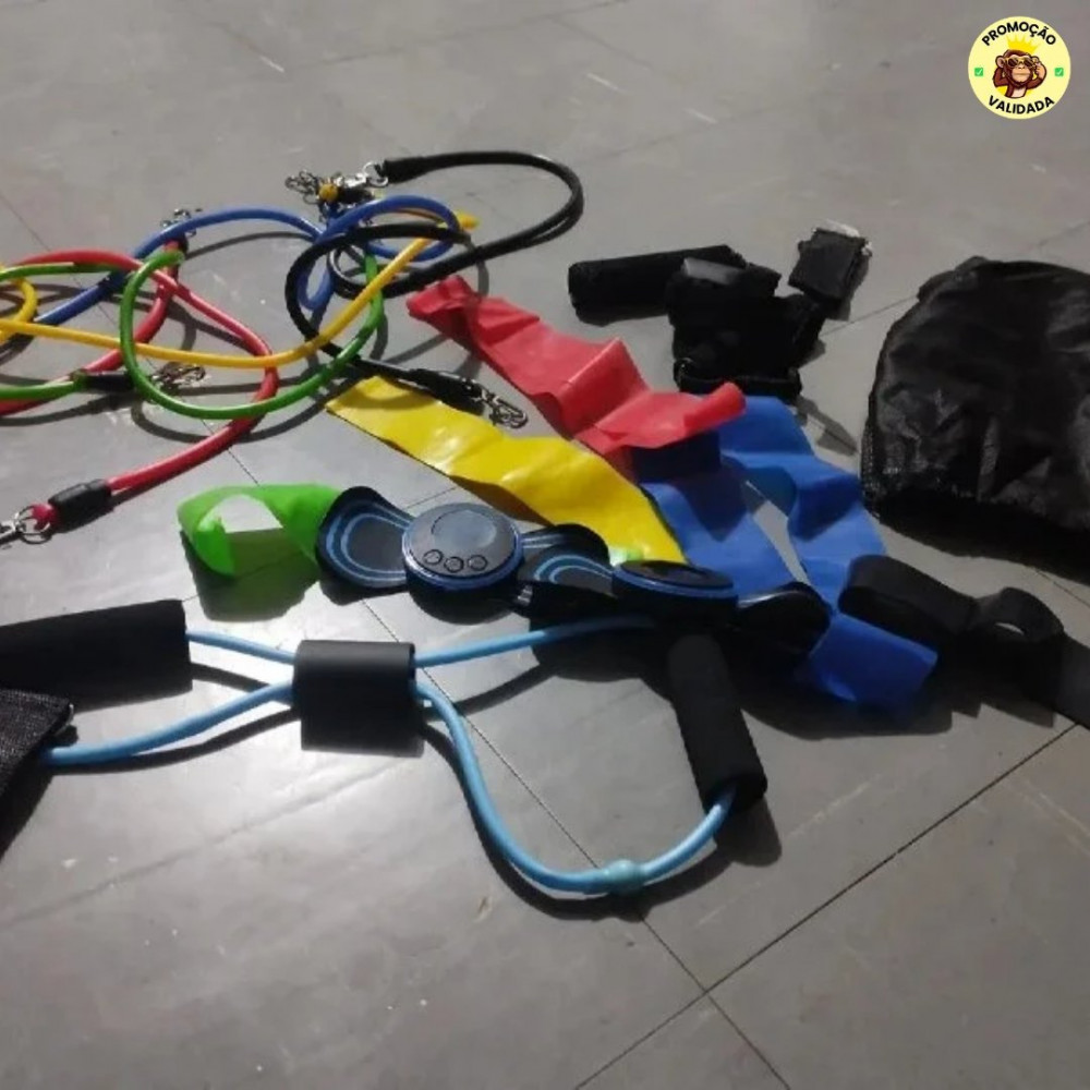 Kit 20 Itens Treino Em Casa