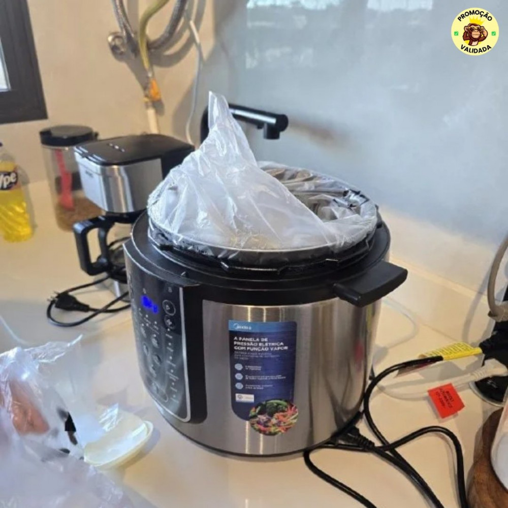 Midea Panela de Pressão Elétrica 6L