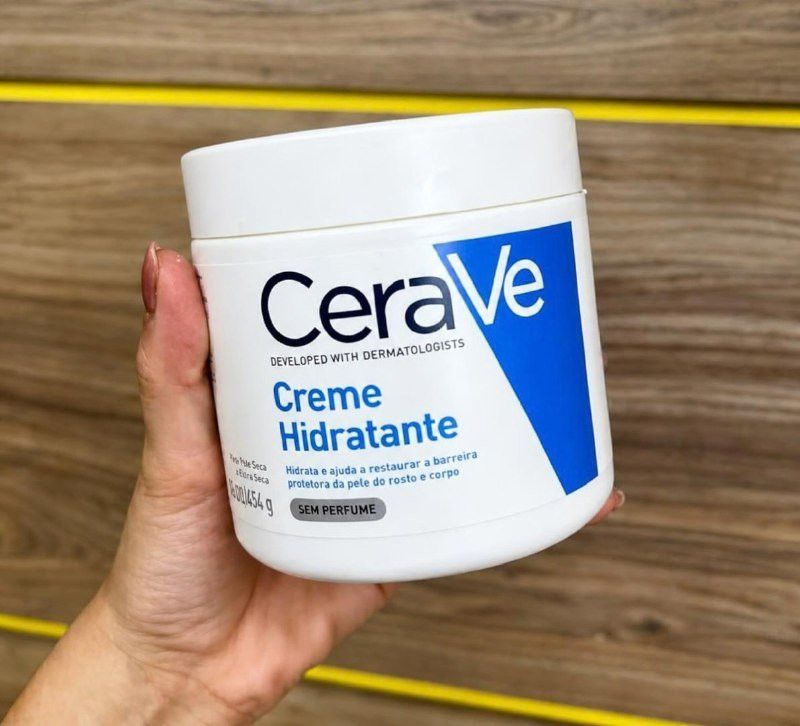 Cerave Creme Hidratante para Pele Seca a Extra Seca 454g