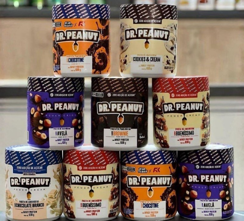 Dr. Peanut Pasta de Amendoim com Whey 600g