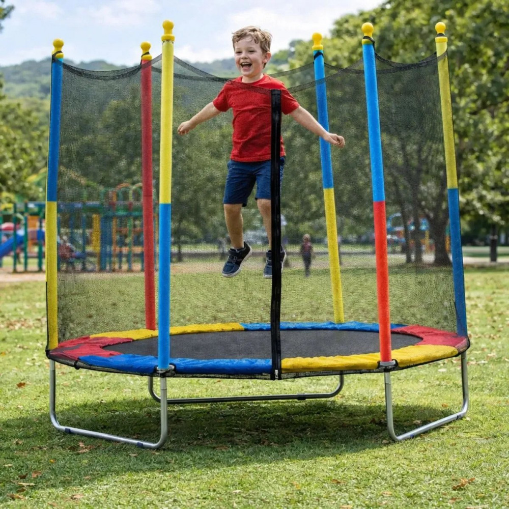 Cama Elástica Infantil 1,8m Zíper