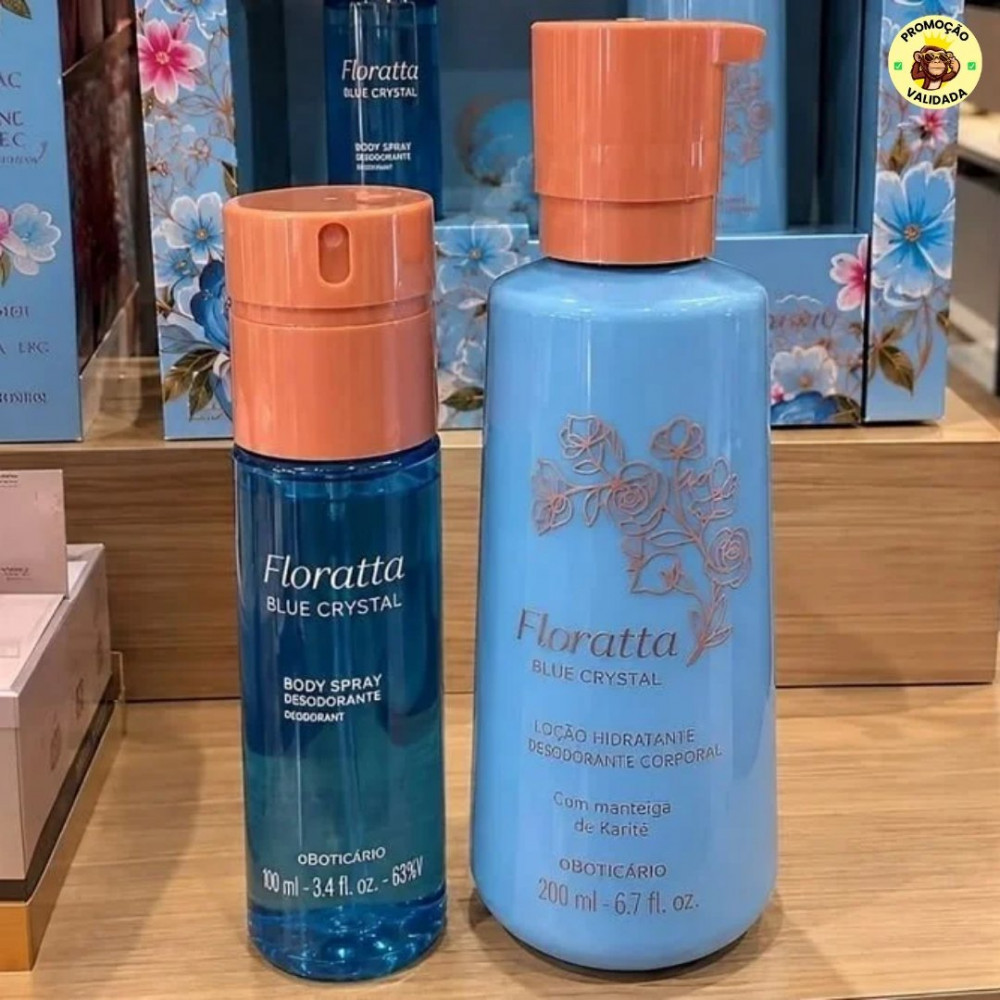Combo Floratta Blue Crystal