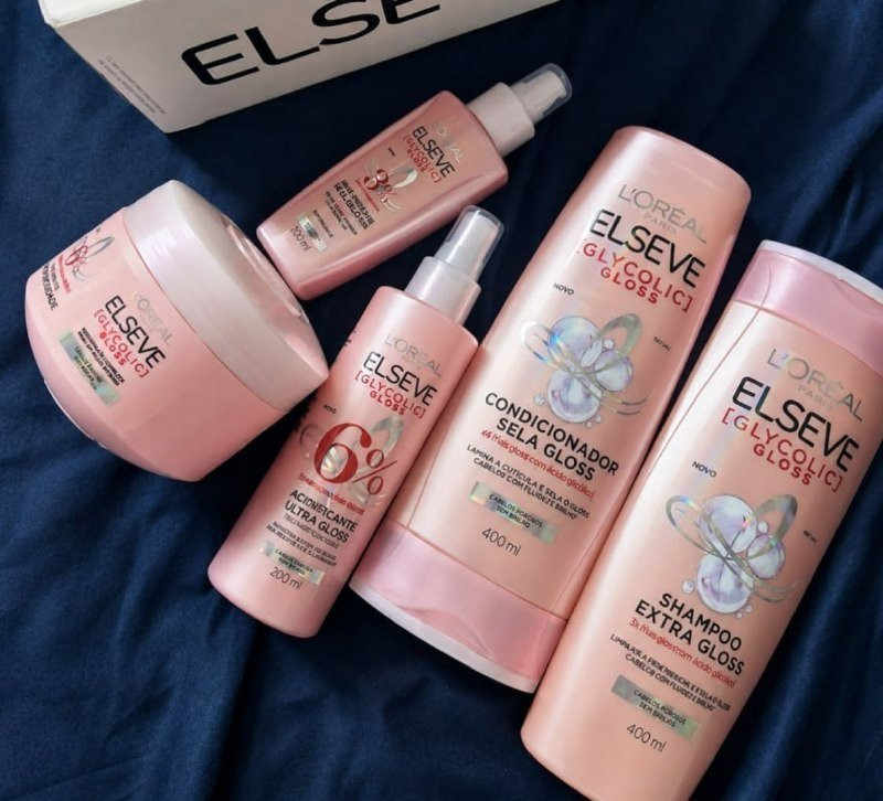 ✨ Kit Capilar Anti-Porosidade Glycolic Gloss Elseve L'Oréal Paris
