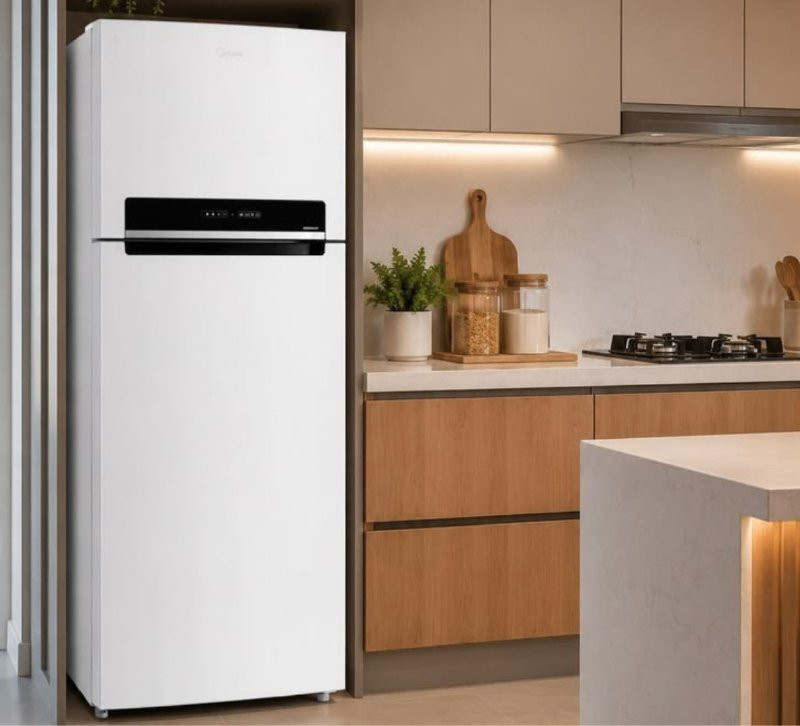 Geladeira Frost Free Duplex 394l Midea