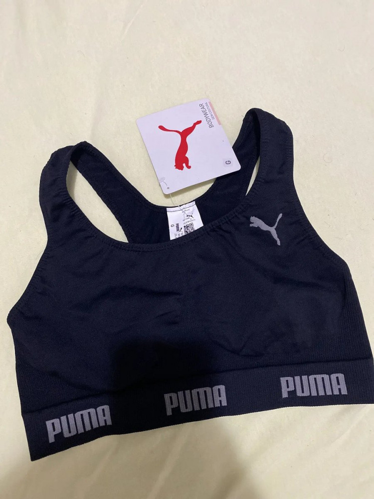 Top Puma Academia Fitness Nadador Alta Sustentação