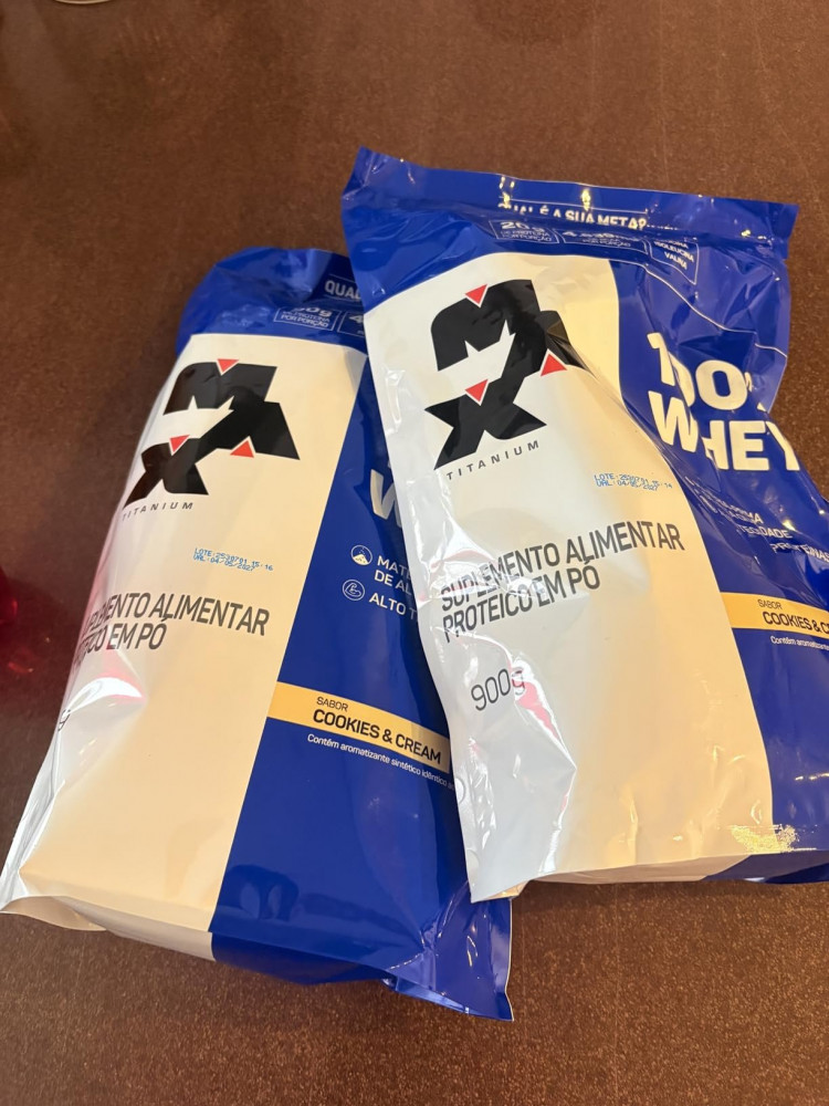 100% Whey Refil Cookies and Cream - Max Titanium
