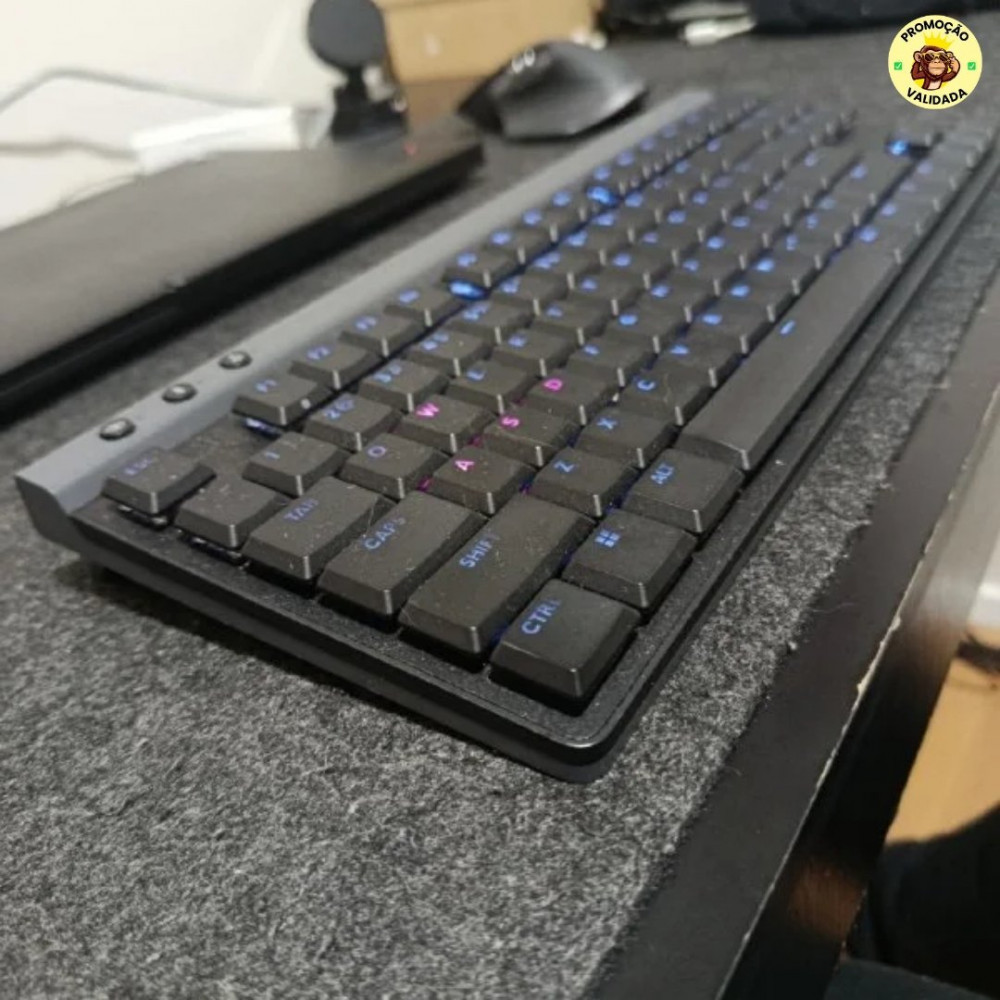 Teclado Mecânico Gamer Sem Fio Logitech G515