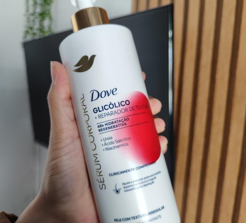 Dove Hidratante Sérum Corporal Glicólico + Reparador de Textura 380ml