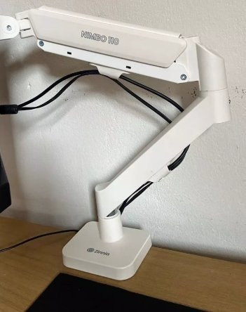 Suporte Articulado para Monitor 13 a 32 Zinnia Nimbo 110 Branco