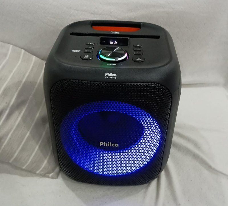 Caixa de Som Amplificada 380W Flash Lights Philco