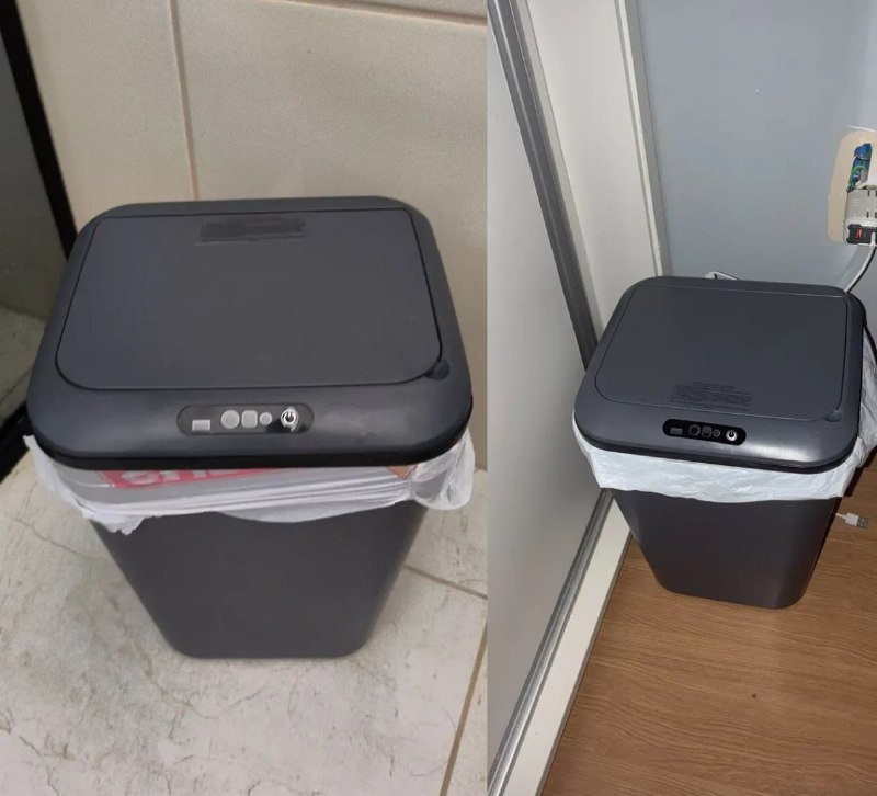 Lixeira Inteligente Sensor Automático 16l