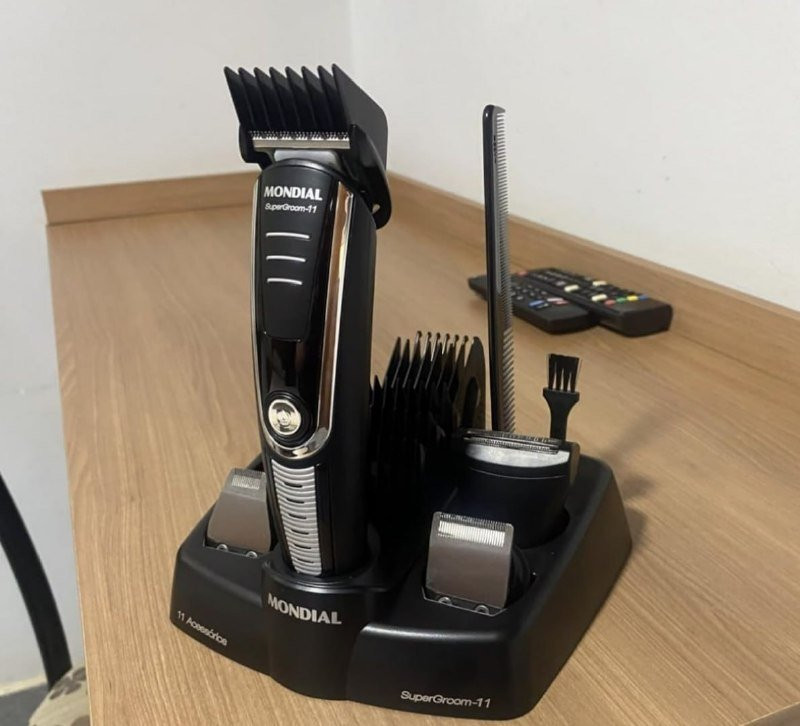 ✂️ Aparador De Pelos Super Groom 11 Mondial Bivolt