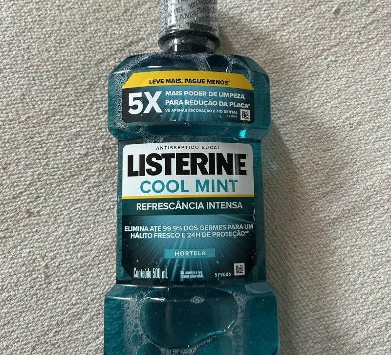 Listerine Enxaguante Bucal Cool Mint 500mL