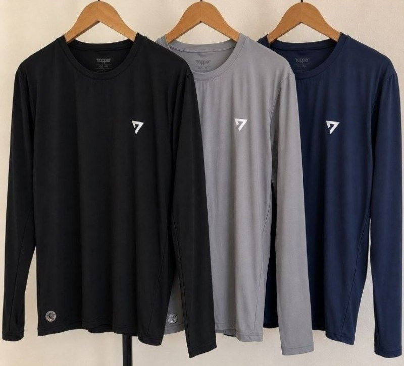 Kit 3 Camisetas Térmicas UV50