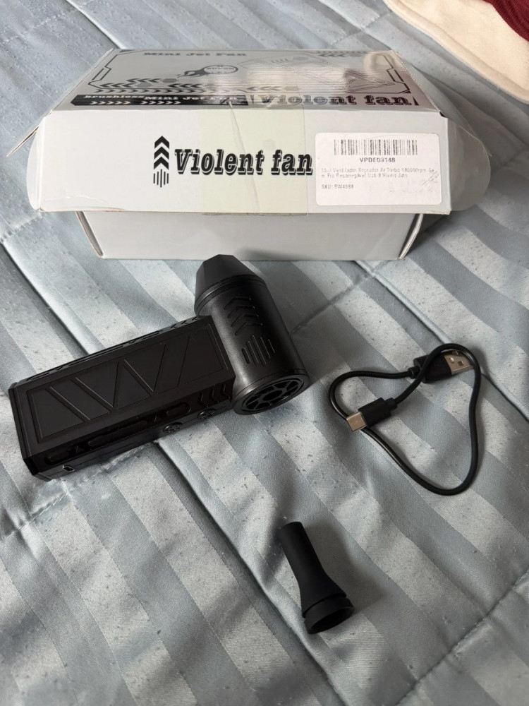 Davely Mini Soprador de Ar Sem Fio USB