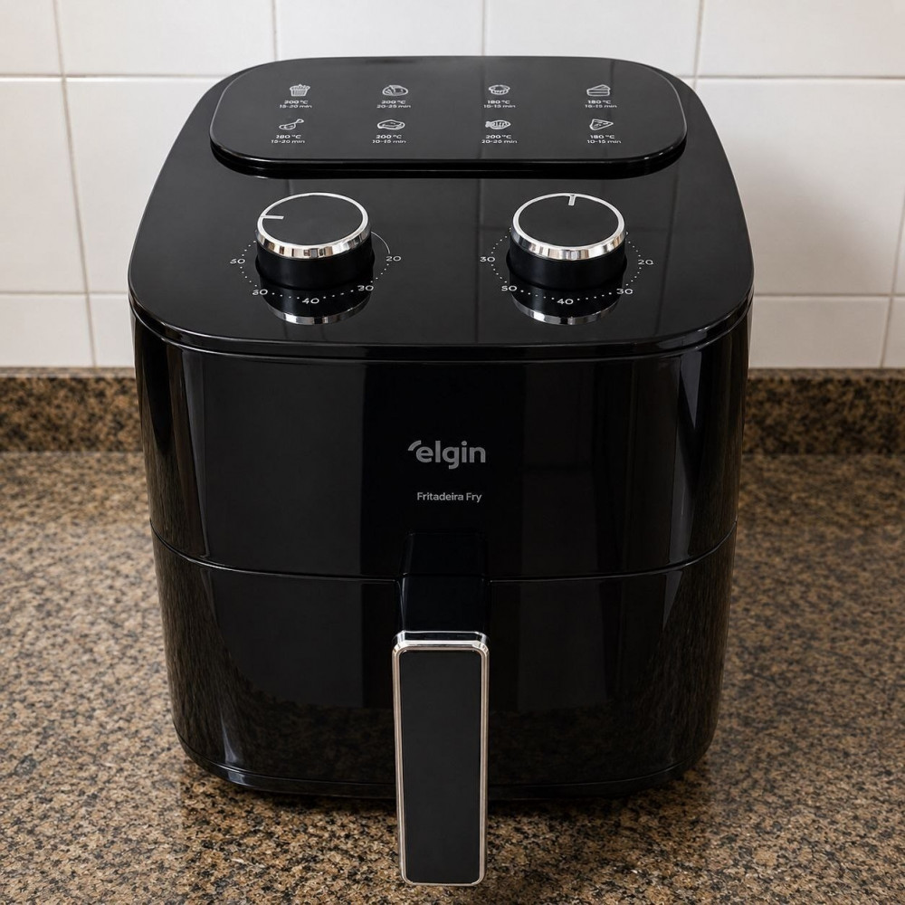 Fritadeira Elétrica Air Fryer Elgin 3.5L 110V