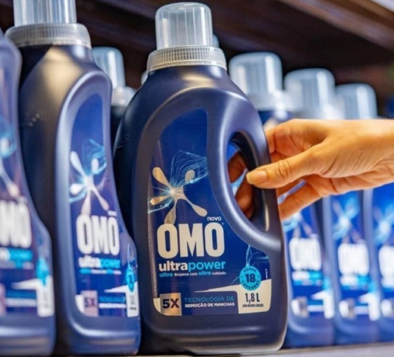 Lava-Roupas Líquido Omo Ultra Power 1,8L
