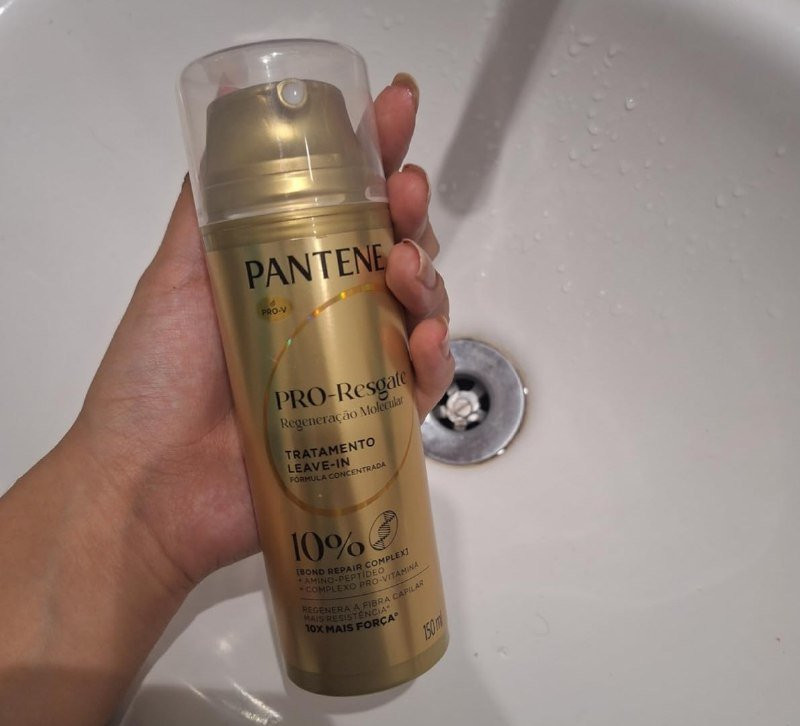 Pantene PRO-Resgate Regeneração Molecular Tratamento Leave-In 150mL - 2 unidades