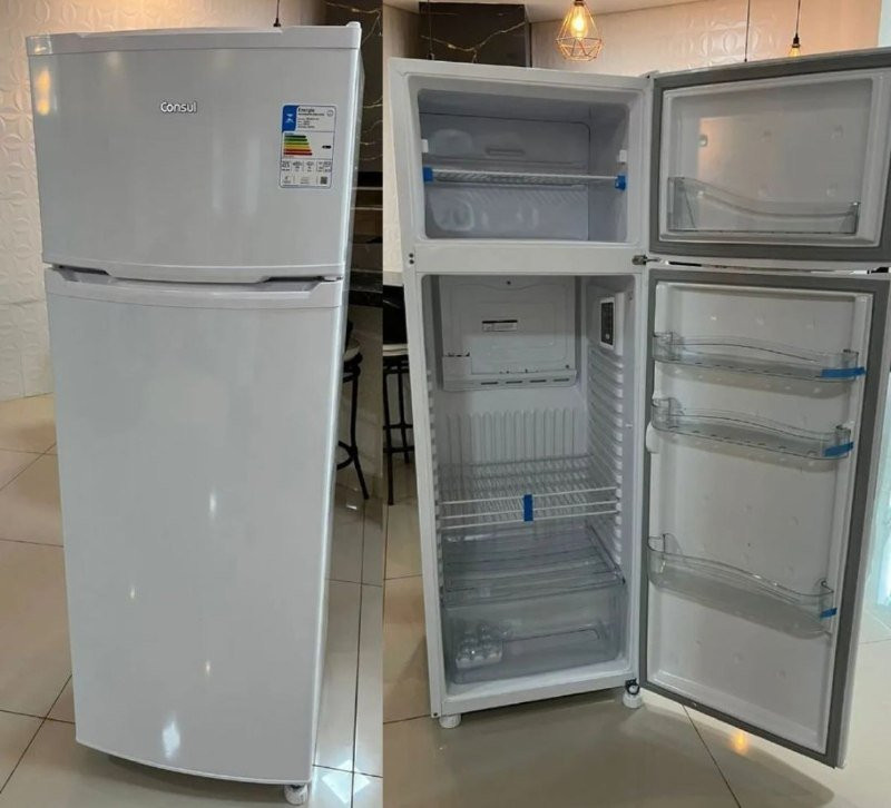 Geladeira Consul Cycle Defrost 332L Duplex 127V