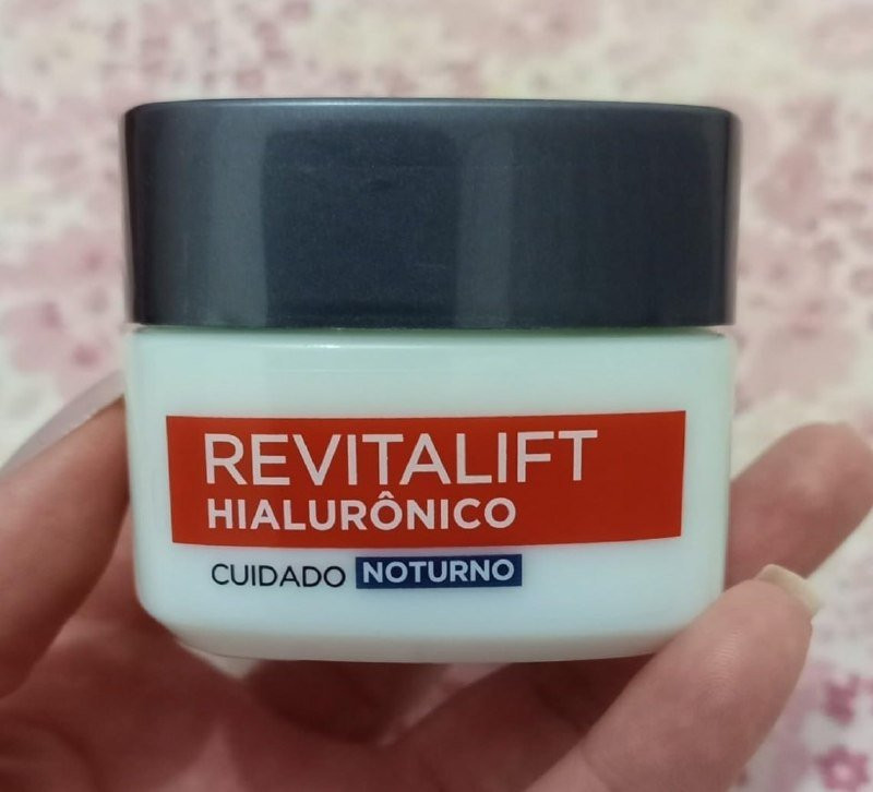 Creme Facial Anti-idade L'Oréal Paris Revitalift Hialurônico Noturno