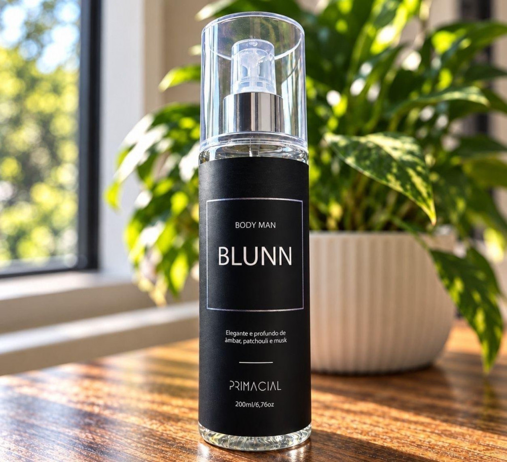 Body Splash Masculino Blunn 200ml Primacial