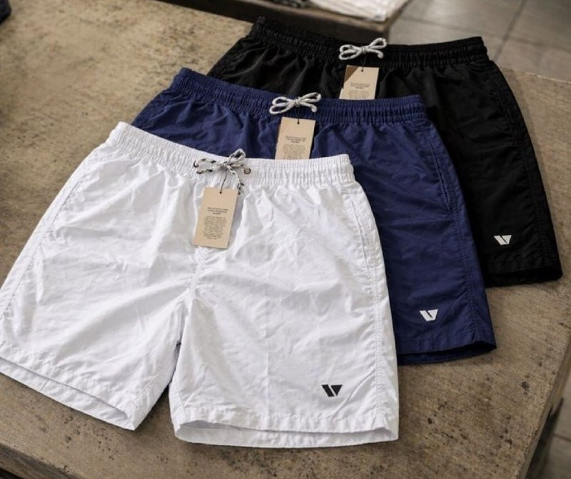 Kit 3 Bermudas Lisas Voker