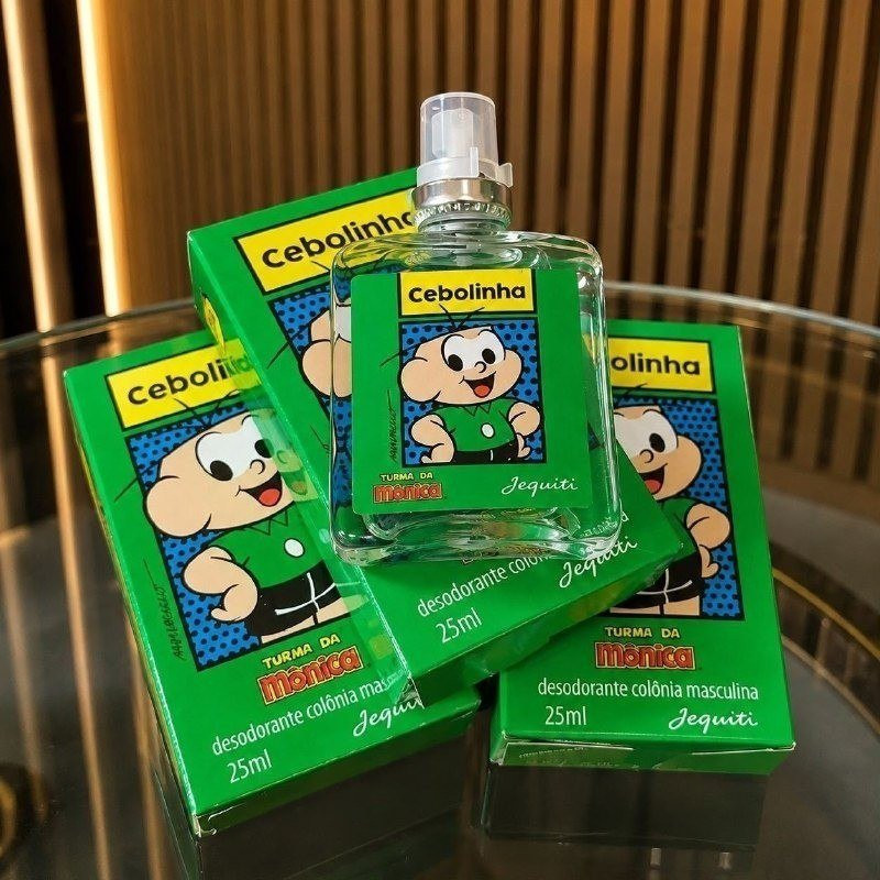 Kit 3 Perfume Cebolinha Jequiti Turma Monica