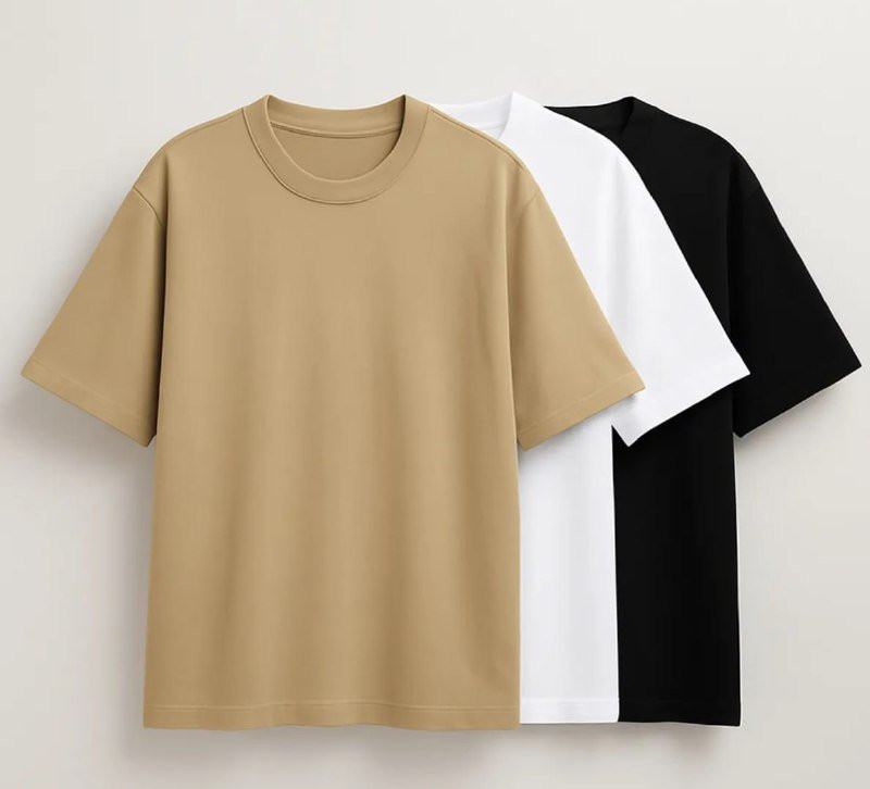 Kit 3 Oversized Stretwear Básica
