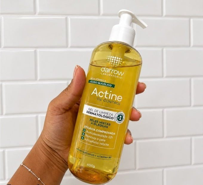 Gel De Limpeza Facial Darrow Actine Oil Control 400g