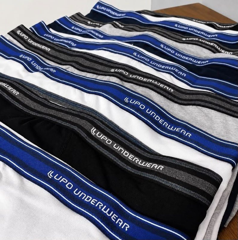 Kit com 10 Cuecas Boxer Lupo Algodão