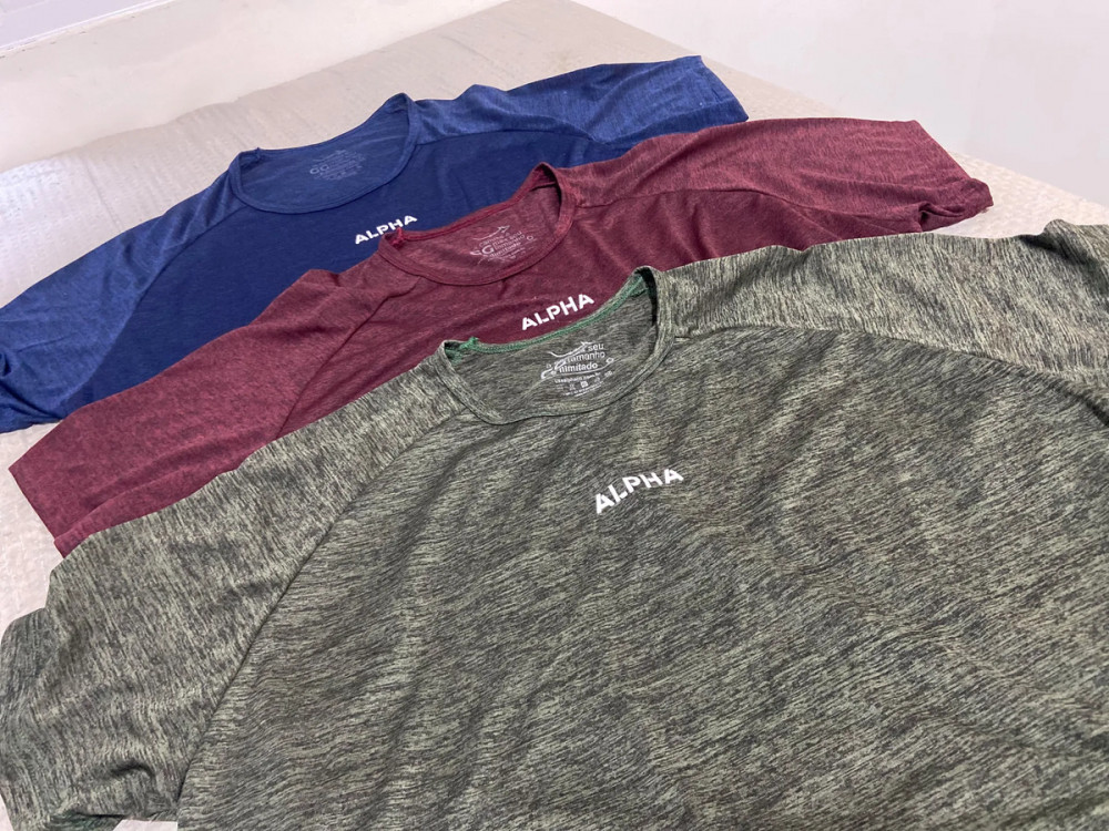 Kit 5 Camisetas Dry Essential Masculina
