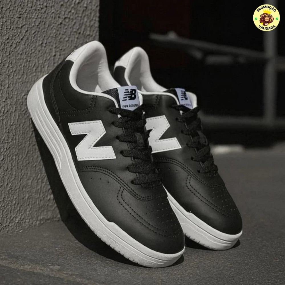 Tênis New Balance Bb80 Logo Preto E Branco