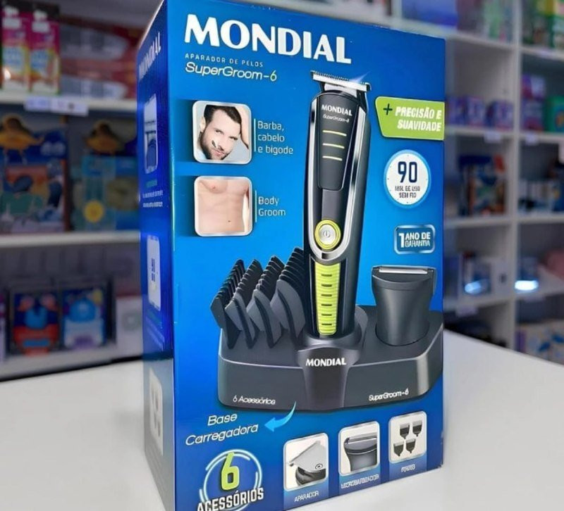Mondial Aparador de Pelos Super Groom 06, 6W, Bivolt