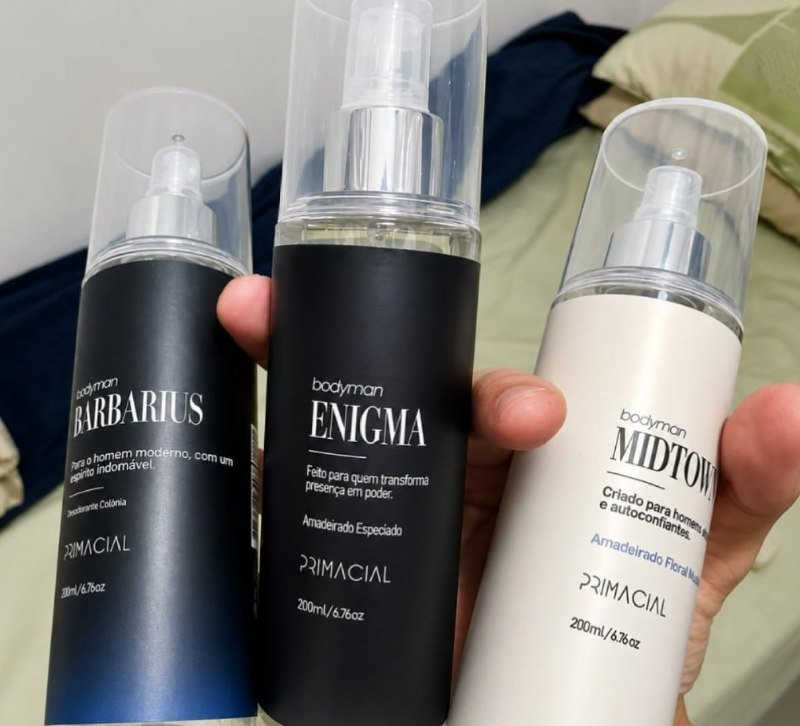 Kit Body Splash Barbarius + Enigma + Midtown 200ml