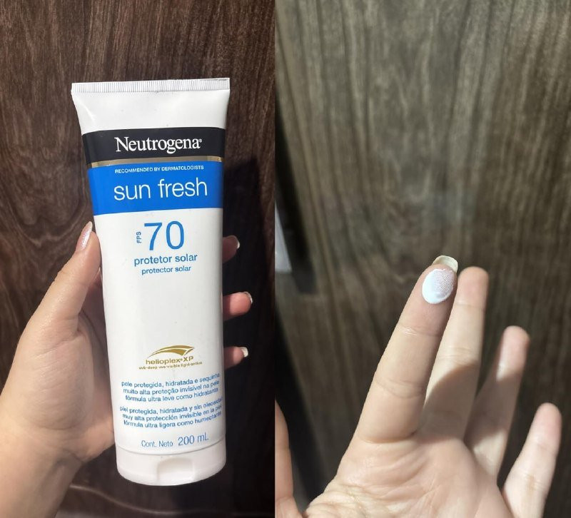 Protetor Solar Corporal em Loção Neutrogena Sun Fresh FPS 70 200ml