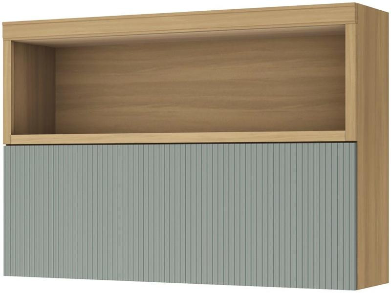Armário de Cozinha Aéreo MDF Nesher Marquesa 1 Porta 120x82cm