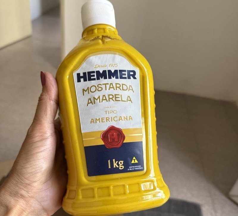 Hemmer Mostarda Amarela Americana 1Kg