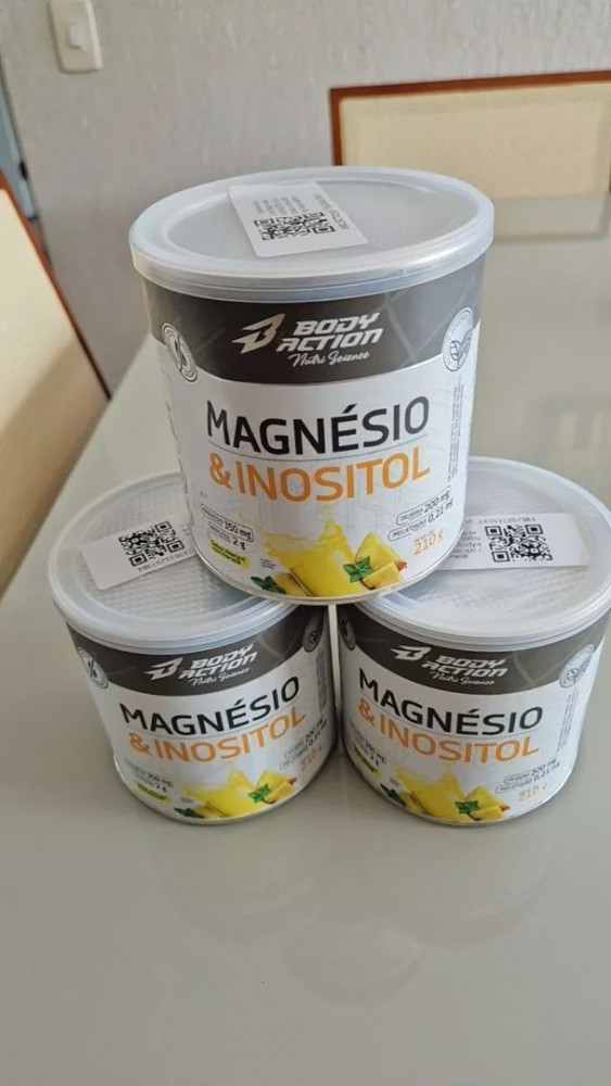 Kit 3x Magnésio Inositol Taurina Melatonina
