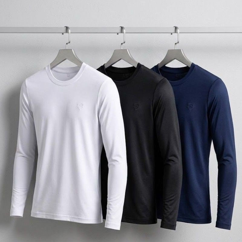 Kit 3 Camisa Dry Fit Proteção Solar Uv
