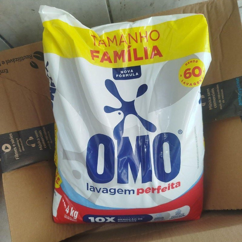 Omo Sabão em Pó Lavagem Perfeita 4Kg