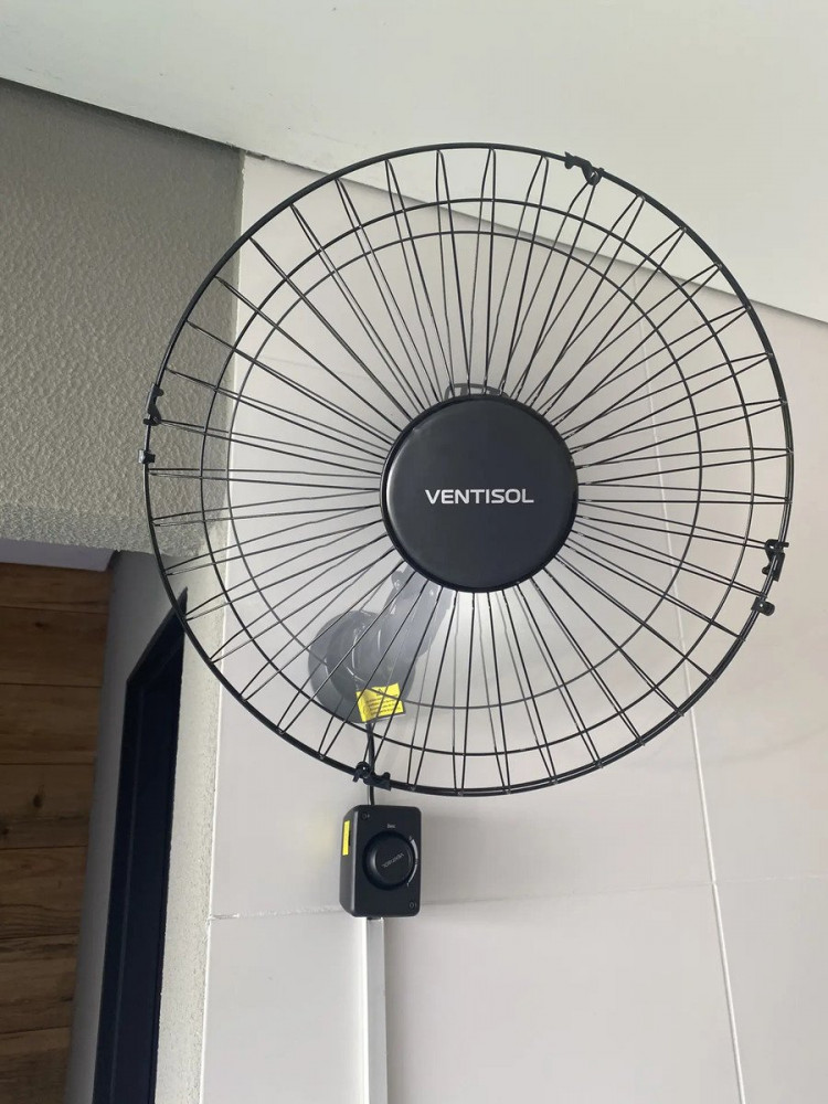 Ventilador de parede Ventisol Steel 6pás 50cm
