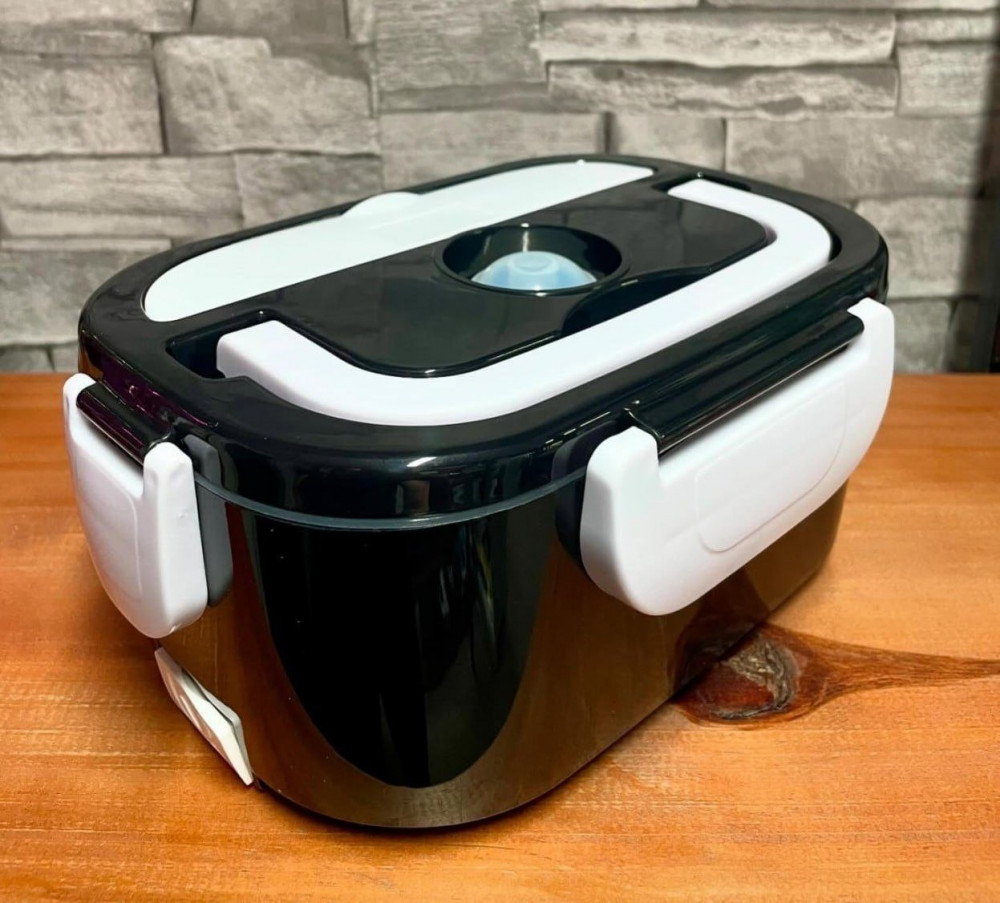 Marmita Elétrica Preta Bivolt 1,5L